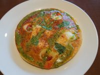 おかわり自由パンケーキセット＠グラッチェガーデンズ トマト＆バジル