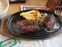 ブロンコビリー極み炭焼きブロンコハンバーグ&炭焼きやわらかランチステーキ