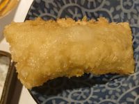 天ぷら こばし 牡蠣湯葉巻 牡蠣 湯葉