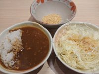 かつ久 元八王子店 東京都 八王子市 カレー ライス ごま キャベツ