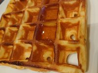 アメリカンワッフル アイス スターバックスラテ スタアバックス珈琲 スタバ スターバックス コーヒー モーニング