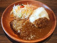 カリーバーグディッシュ シーザーサラダ びっくりドンキー