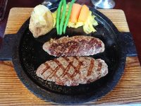 炭焼ハンバーグ&ステーキ ジョージ 東京都 八王子市 ランチメニュー 特選牛ハンバーグステーキ レギュラーセット200g