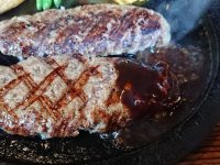 炭焼ハンバーグ&ステーキ ジョージ 東京都 八王子市 ランチメニュー 特選牛ハンバーグステーキ レギュラーセット200g