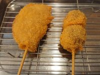 串カツ田中 秋葉原中央通り店＠東京都千代田区 串揚げ ハムカツ カレー玉