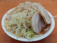 暴豚製麺所＠大つけ麺博 美味しいラーメン集まりすぎ祭（東京都新宿区） しょう油ラーメン 野菜増し