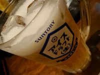 天ぷら さいとう 末広町店＠東京都千代田区 毎月10日は天ぷらの日 氷専用ビール アイス・ドラフト（生）