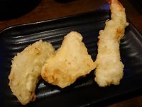天ぷら さいとう 末広町店＠東京都千代田区 毎月10日は天ぷらの日 玉ねぎ 鶏のムネ肉 海老
