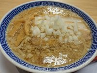 新潟ラーメン なおじ新橋店@東京都港区 背脂中華そば