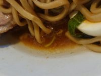 まぜそばコンドル＠たま館（東京都立川市） まぜそばスープ