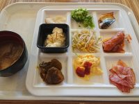 BONSALUTE CAFE（ボンサルーテ・カフェ）＠秋葉原ワシントンホテル（東京都千代田区） 食べた物 スクランブルエッグ べーコン