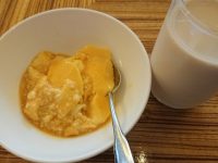 BONSALUTE CAFE（ボンサルーテ・カフェ）＠秋葉原ワシントンホテル（東京都千代田区） プリン アイスカフェラテ