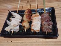 居酒屋いくなら俺んち来い。八王子店＠東京都八王子市 早割3時間たべのみ放題コース フードメニュー 旨串 焼きとり4本盛り合わせ（塩）