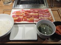 焼肉ライク 新橋本店＠東京都港区 バラカルビプレート 200g