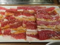 焼肉ライク 新橋本店＠東京都港区 バラカルビ肉