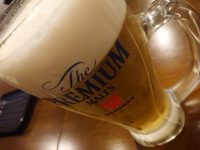 天ぷら さいとう 末広町店＠東京都千代田区 ビール プレミアムモルツ プレモル