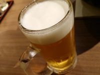 しちりん炭火焼 鉄人 蒲田西口店＠東京都大田区 ビール