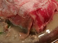 コンロ家 神田店＠東京都千代田区 赤ワイン ボンスベントス 調理中