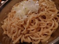 コンロ家 神田店＠東京都千代田区 霜降り和牛鍋 〆の麺 煮込みラーメン用