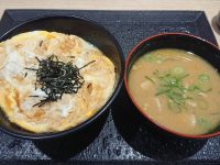 玉子丼豚汁セット＠松乃家・松のや