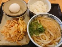 瀬戸うどん 西新橋二丁目店@東京都港区 卵かけごはん朝食