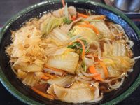 肉野菜そば・大盛り ゆで太郎