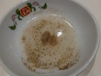 餃子の王将 イーアス高尾店@イーアス高尾(東京都八王子市)酢+胡椒+マジックパウダー