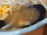 ラーメン二郎 八王子野猿街道店2＠東京都八王子市 プチ二郎 乳化スープ