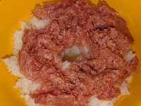 Ｋ＆Ｋたまごかけごはん専用コンビーフ＠国分グループ本社 ご飯と生玉子とたまごかけごはん専用コンビーフ 崩す たまごポケット