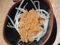 大衆酒場 ちばチャン 八王子店@東京都八王子市 お通し 肉あんかけもやし