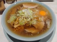 ちえちゃんラーメン＠東京都千代田区 中華そば 生卵入り