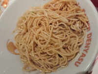 潮ラーメン でんやす＠ラーメンスクエア（東京都立川市） 和え玉天地返し