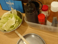 串カツ田中 秋葉原中央通り店＠東京都千代田区 お通し キャベツ