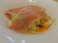 セレクトモーニング（生ハムサラダ・パンケーキ・ドリンクバー）＠デニーズ 生ハムサラダ