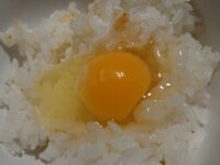 焼肉ライク 新橋本店＠東京都港区 朝焼肉セット（生玉子ver） TKG