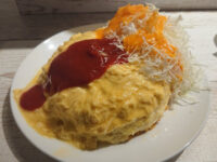 男のオムライス EGG BOMB（エッグ ボム）＠東京都港区 ふわとろオムライス 500g