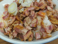 家系らーめん 武将家 外伝＠東京都千代田区 かす飯アップ