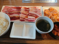 焼肉ライク 八王子楢原店＠東京都八王子市 メガ盛りパウンダーセット 無限ごはん キャンペーン