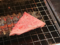 焼肉ライク 八王子楢原店＠東京都八王子市 松阪牛 焼き中