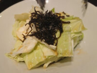 きんくら酒場 金の蔵 秋葉原店＠東京都千代田区 おつまみ塩昆布キャベツ