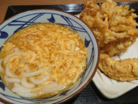 玉子あんかけセット（かしわ天・野菜かき揚げ）＠丸亀製麺