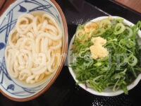 かけうどん・福袋＠丸亀製麺 かけうどん 無料トッピング