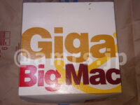 ギガビッグマック・マクドナルドの福袋2021＠マクドナルド ギガビッグマック箱