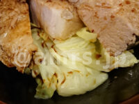 横浜家系 まるに家＠東京都八王子市 キャベチャー キャベツ ボイル済み