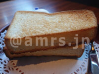 びっくりドンキー 立川砂川店＠東京都立川市 モーニング トースト セット 厚み