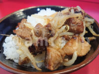 らーめん 谷瀬家＠東京都港区 サービスチャーシュー ライス