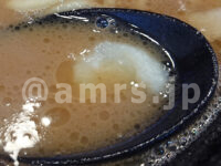 らーめん 谷瀬家＠東京都港区 らーめん（並） 麺 無臭ニンニク スープ