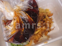 丸亀うどん弁当 2種の天ぷらと定番おかずのうどん弁当＠丸亀製麺 つゆ取り出し