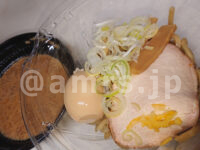 とみ田監修 濃厚豚骨魚介 味玉冷しつけ麺＠セブンイレブン 完成