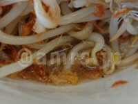 ラーメンエース＠東京都八王子市 塩 ミニラーメン 汁なし スープ